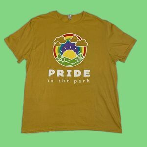 Pride In The Park LGBT Gay Support Unisex T-Shirt X-Large